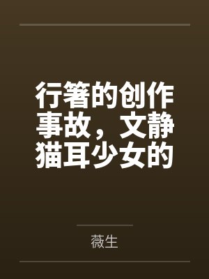 行箸的創(chuàng)作事故，文靜貓耳少女的蜜臀懲罰日記～寫黃文的代價(jià)是被打到高潮失禁～屁股、乳頭、屁眼、小穴的全